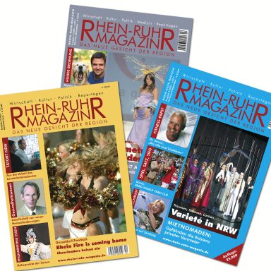 Titelseiten Rhein-Ruhr-Magazin
