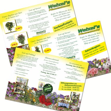 Flyer für GB Welzel